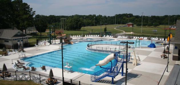 an exercise lap pool built in the city of hartselle